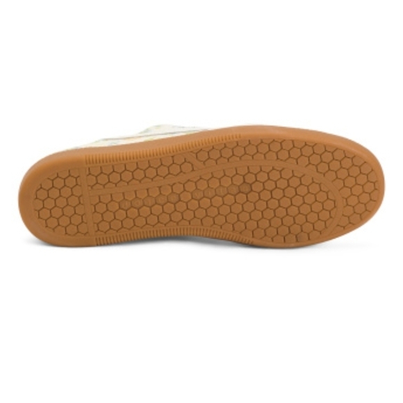 💙🔹️Dolce Vita🔹️blue Floral  Leather Notice Floral Slip-On Women's Sneakers - Picture 3 of 4